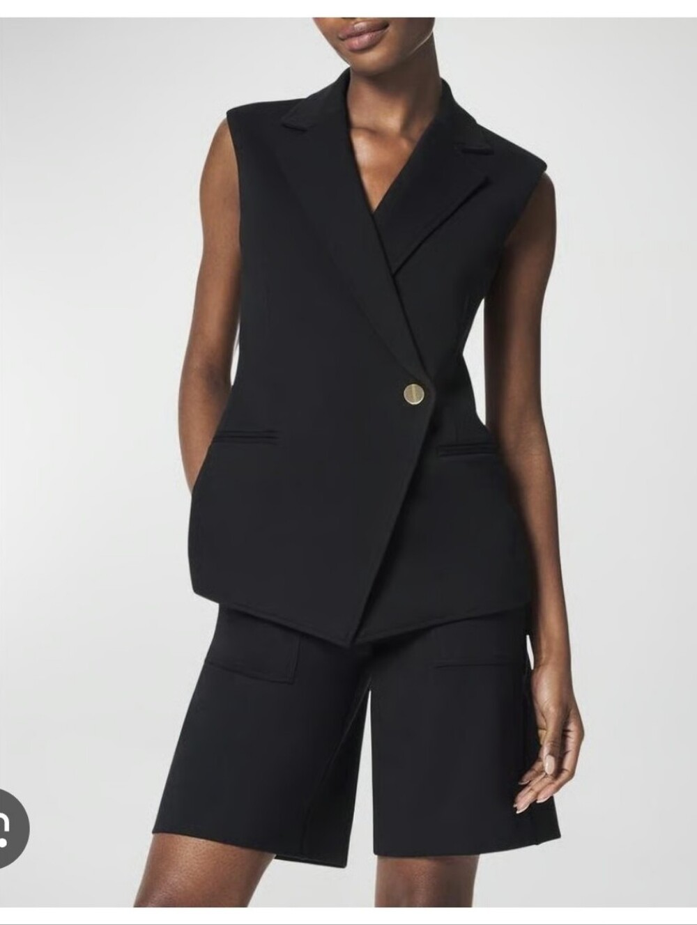 SPANX asymetrical Tailored Vest